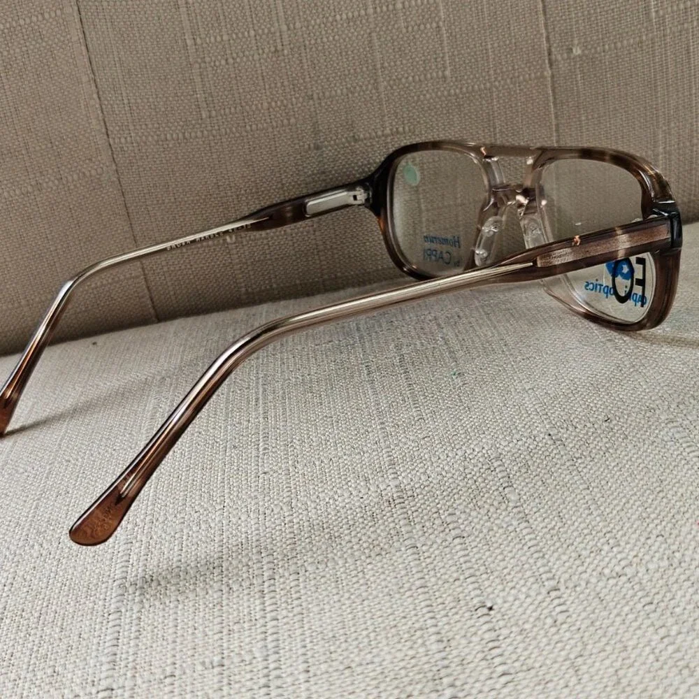 Homerun by Capri Youth Eyeglasses Frame Brown Marble 48[]18 130 Glasses Eyewear